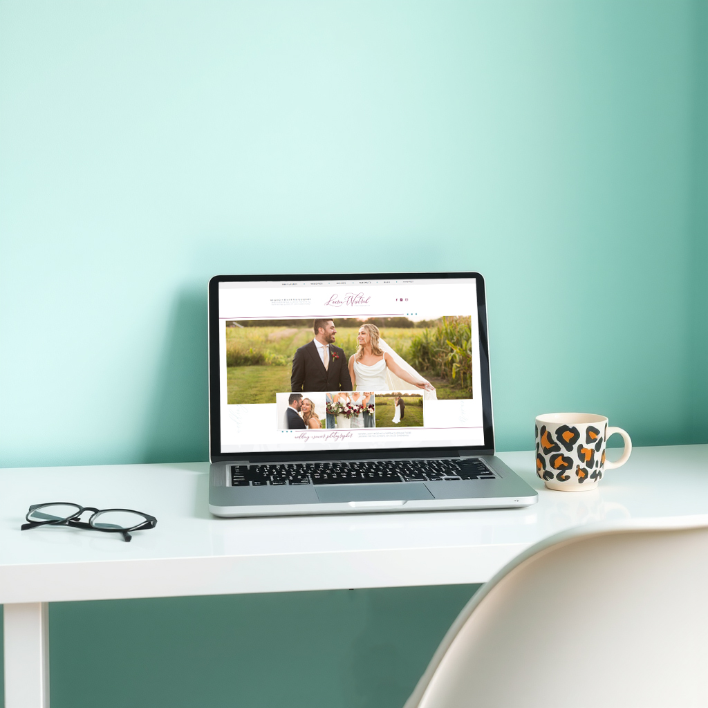 Showit website design for Lauren Westrich Photography